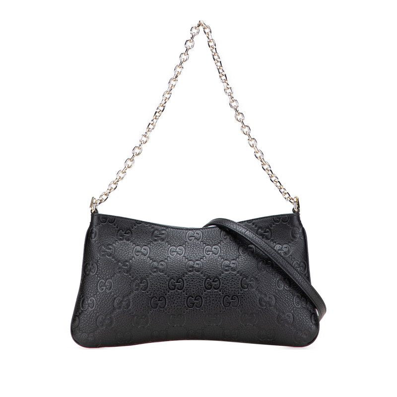 Gucci GG Emblem Medium 2way Shoulder Bag