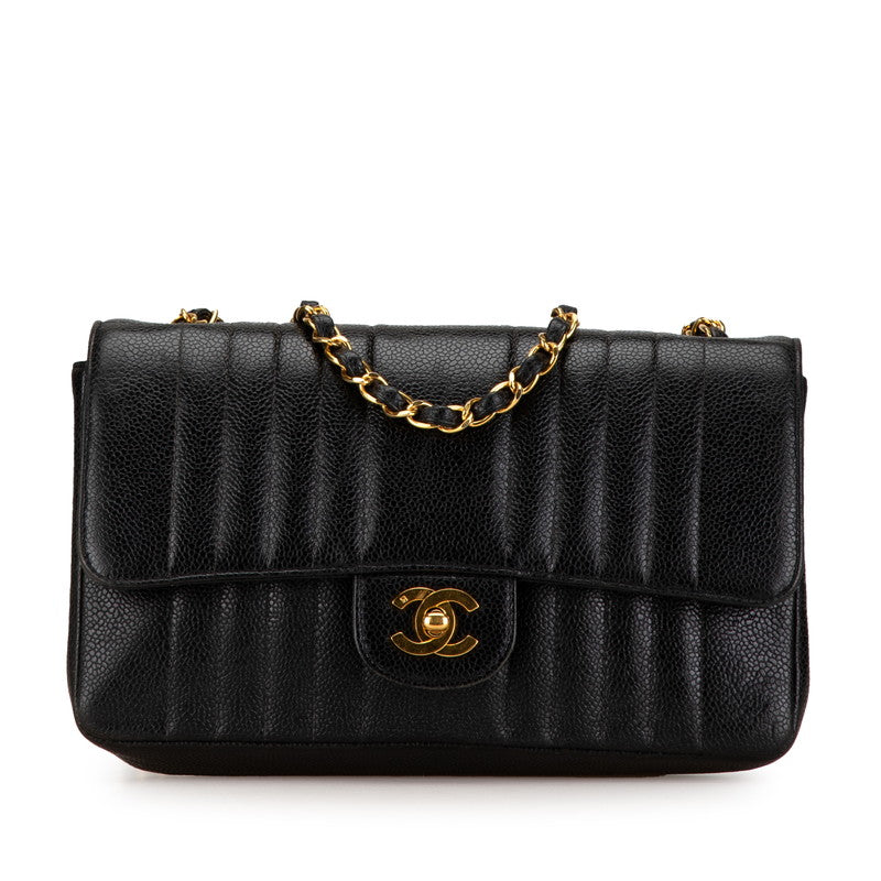 Chanel Caviar Mademoiselle Chain Shoulder Bag