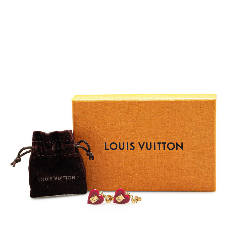 Louis Vuitton Lockme Heart Earrings M66790