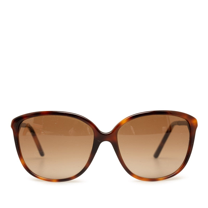 Burberry Square Sunglasses Brown Plastic in Very Good Condition