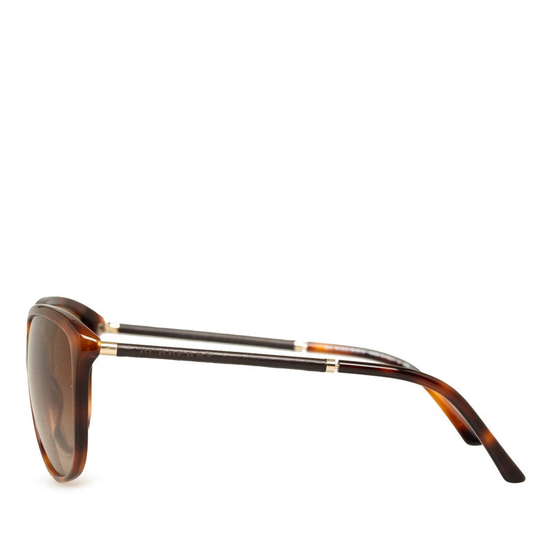 Burberry Square Sunglasses Brown Plastic in Very Good Condition