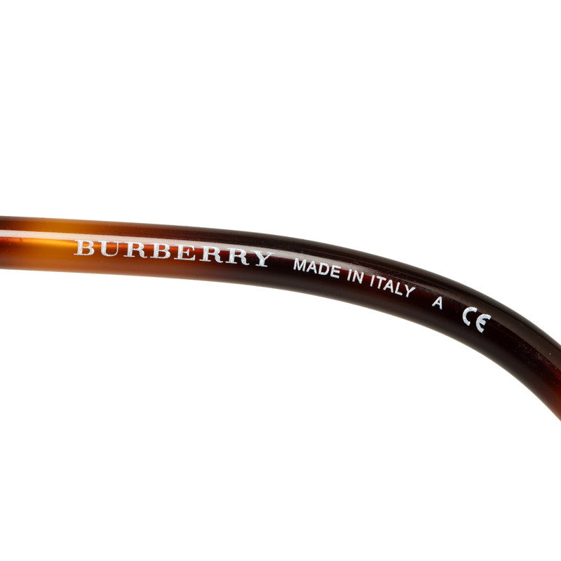 Burberry Square Sunglasses Brown Plastic in Very Good Condition