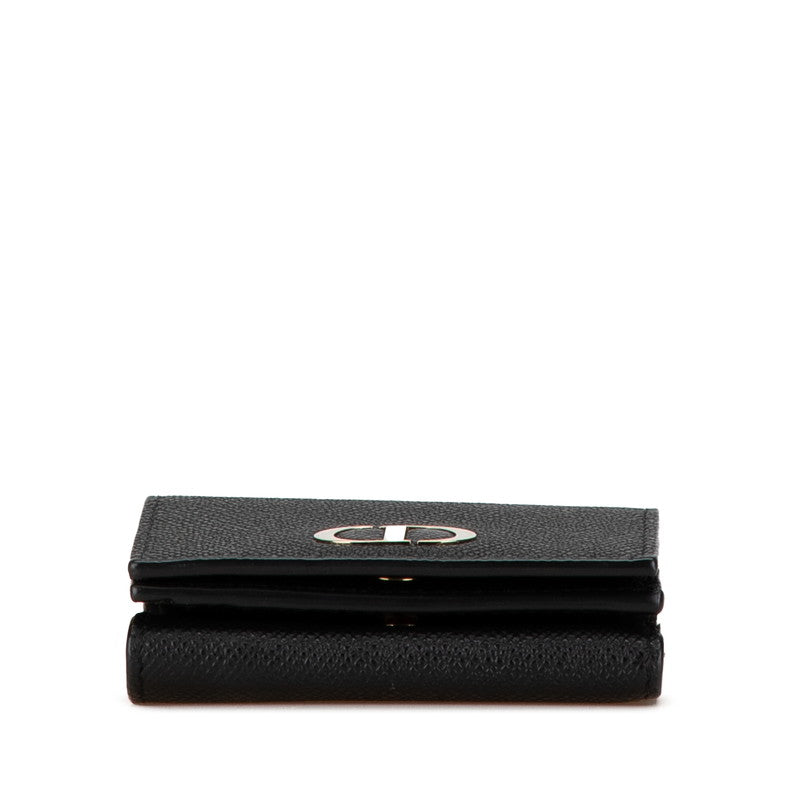 Dior Leather Montaigne Compact Wallet