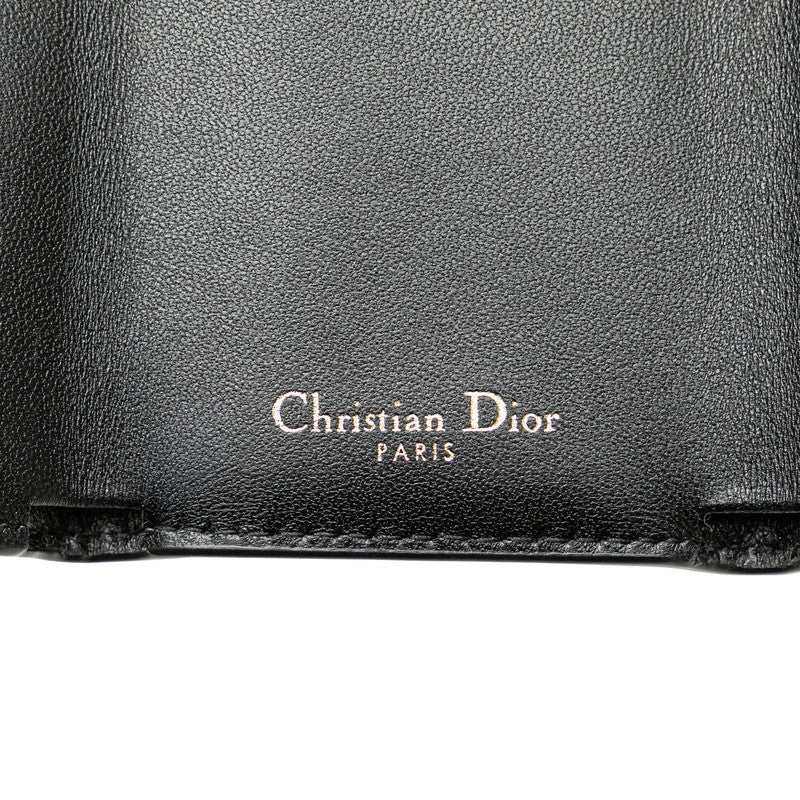 Dior Leather Montaigne Compact Wallet