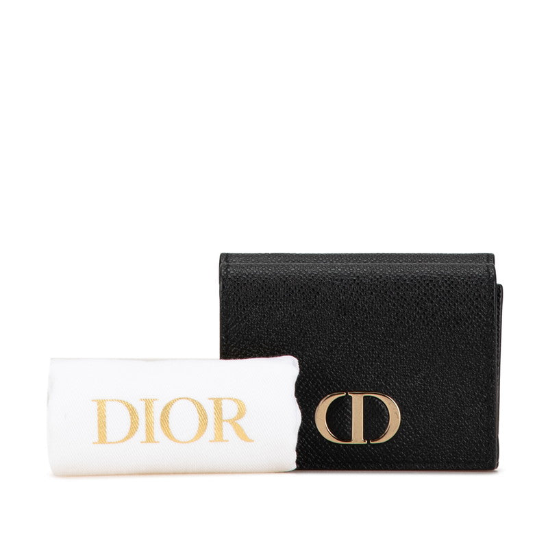 Dior Leather Montaigne Compact Wallet