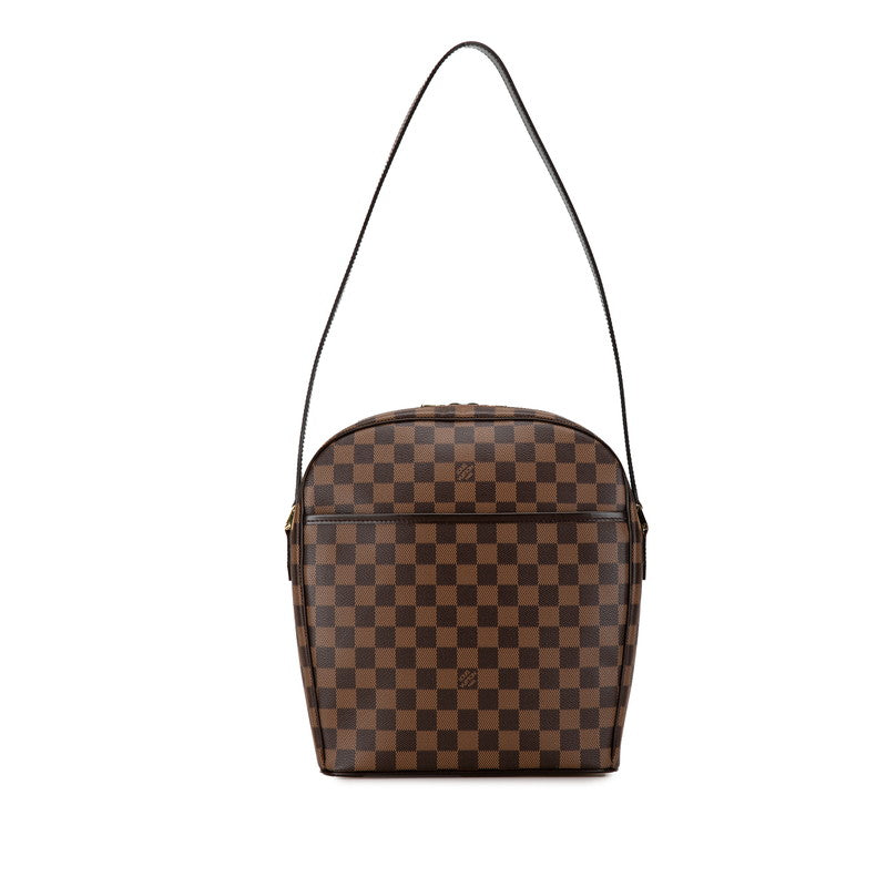 Louis Vuitton Damier Ipanema GM Shoulder Bag N51292 in Very Good Condition