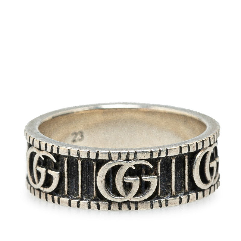 Gucci Double G Silver Ring #23