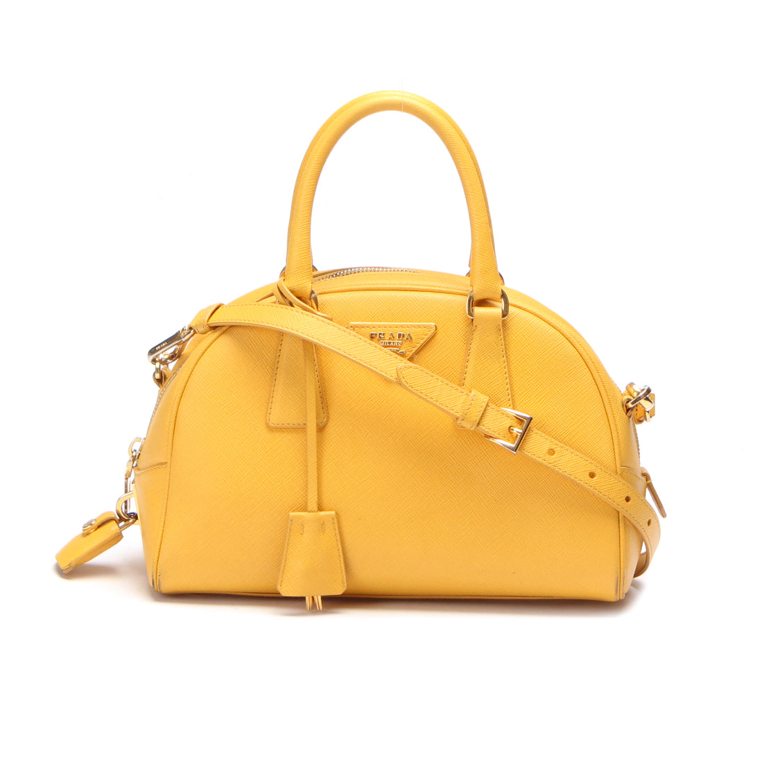 Saffiano Lux Bowler Bag