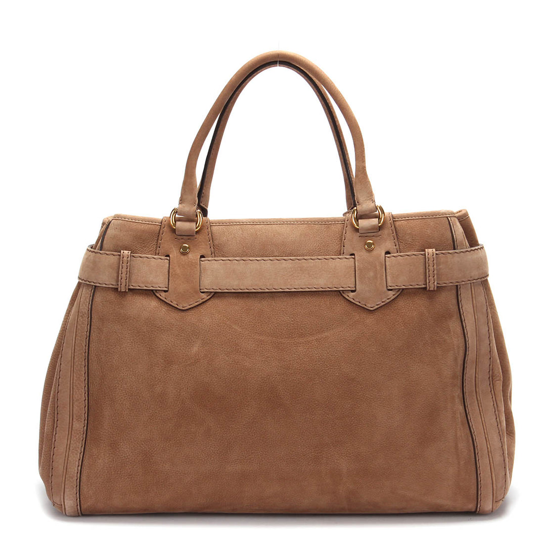 Suede Leather Running Tote Bag 247179