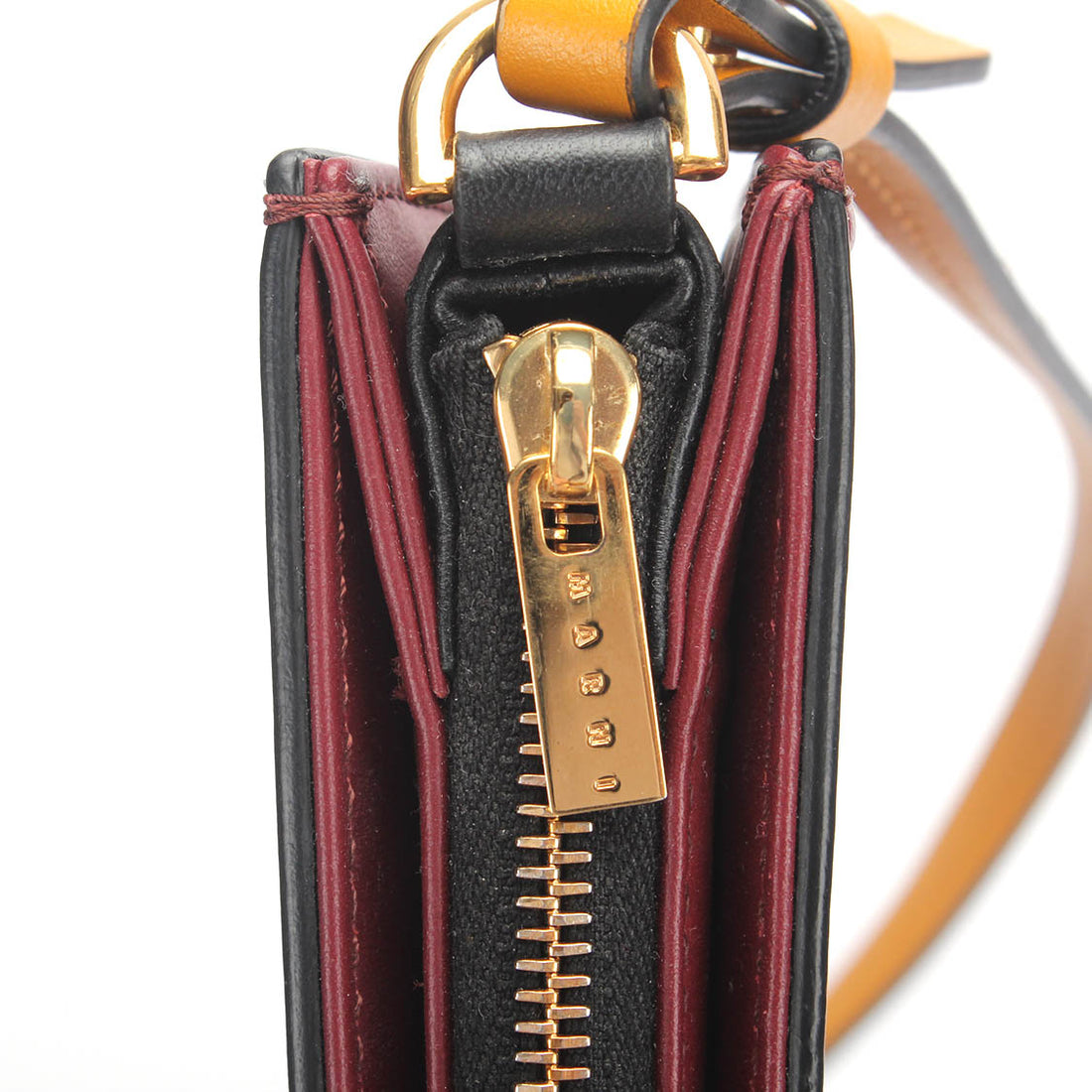 Beat Leather Crossbody Bag