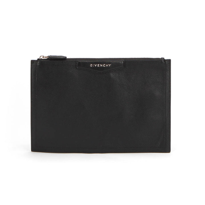 Antigona Leather Clutch Bag