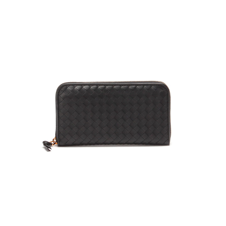 Intrecciato Leather Wallet