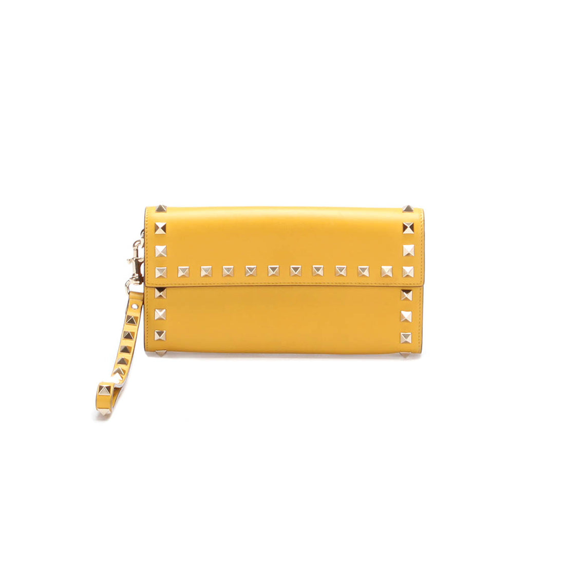 Rockstud Leather Wallet