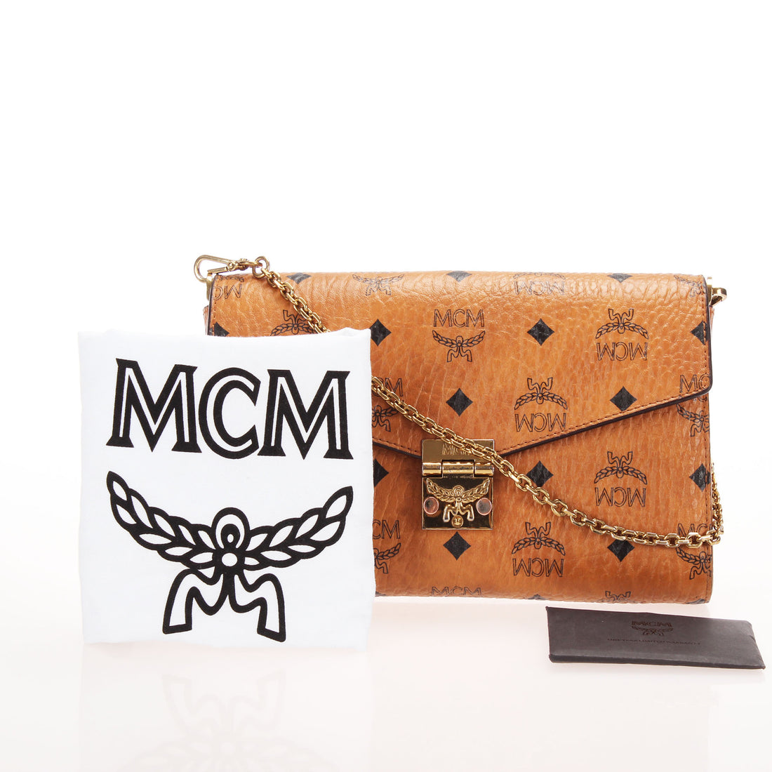 MCM チェーンショルダー　WOC　チェーンウォレット