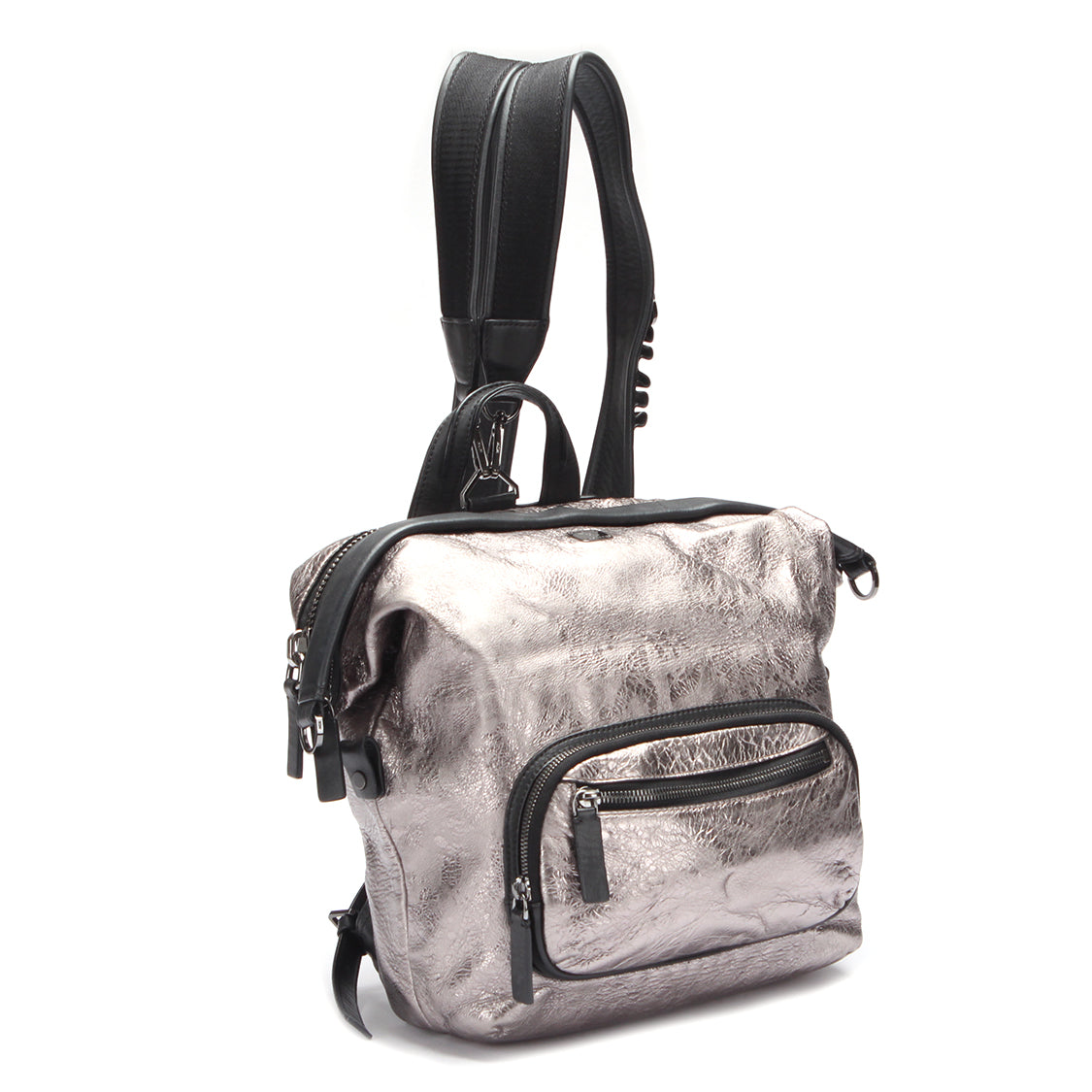 Metallic Messenger Backpack C5033