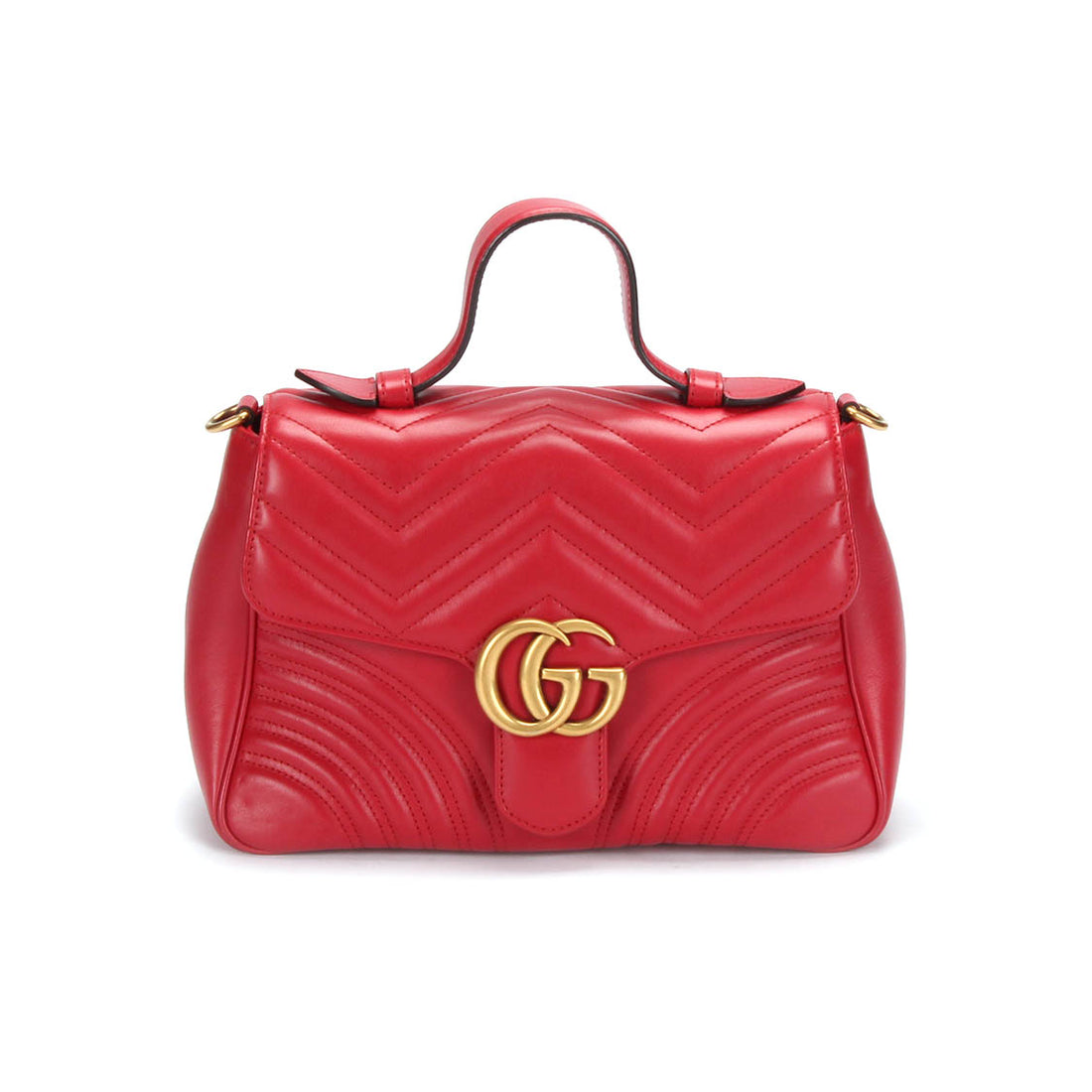 Small GG Marmont Top Handle Bag