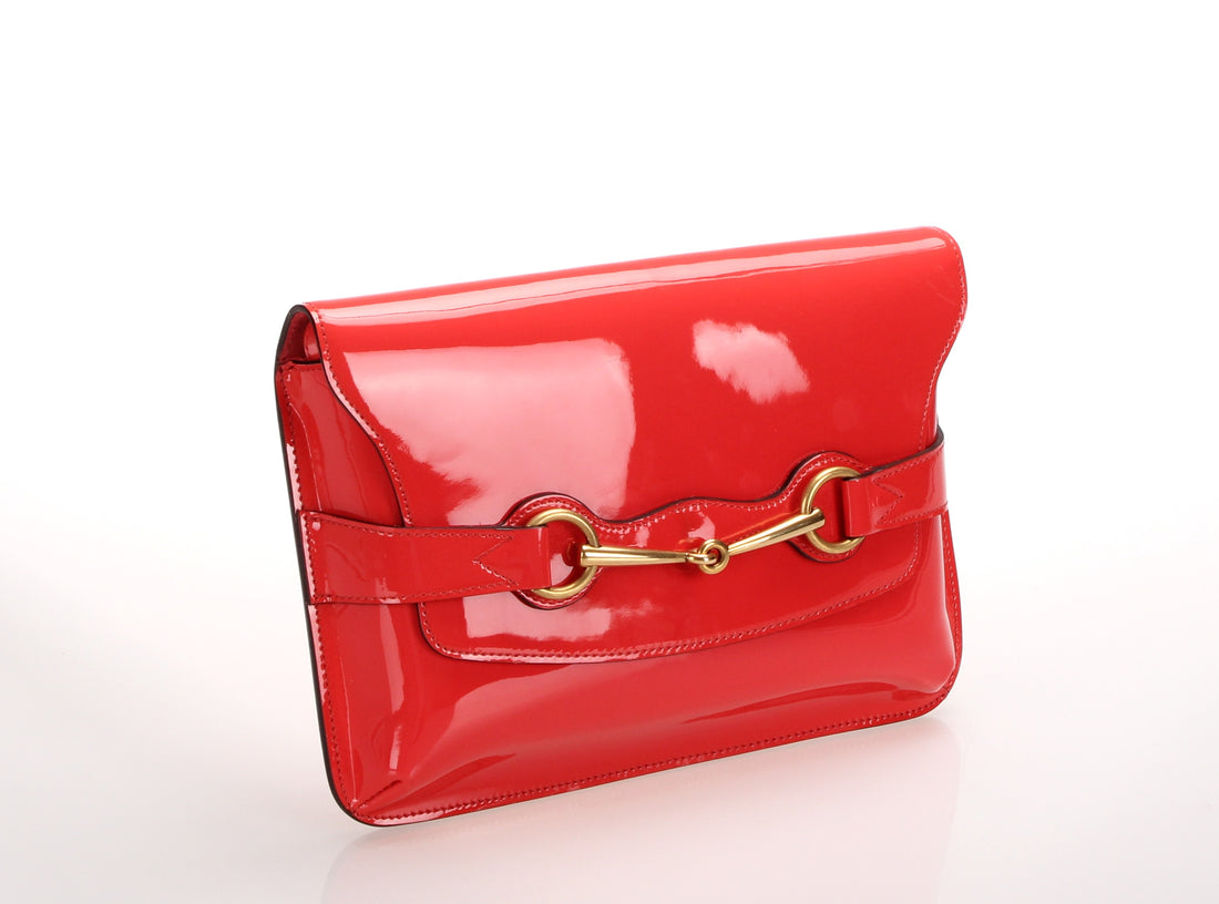 Bright Bit Patent Leather Crossbody Bag 317636