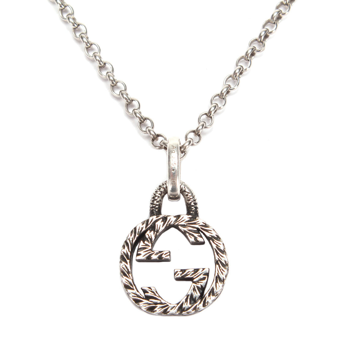 Interlocking G Pendant Necklace