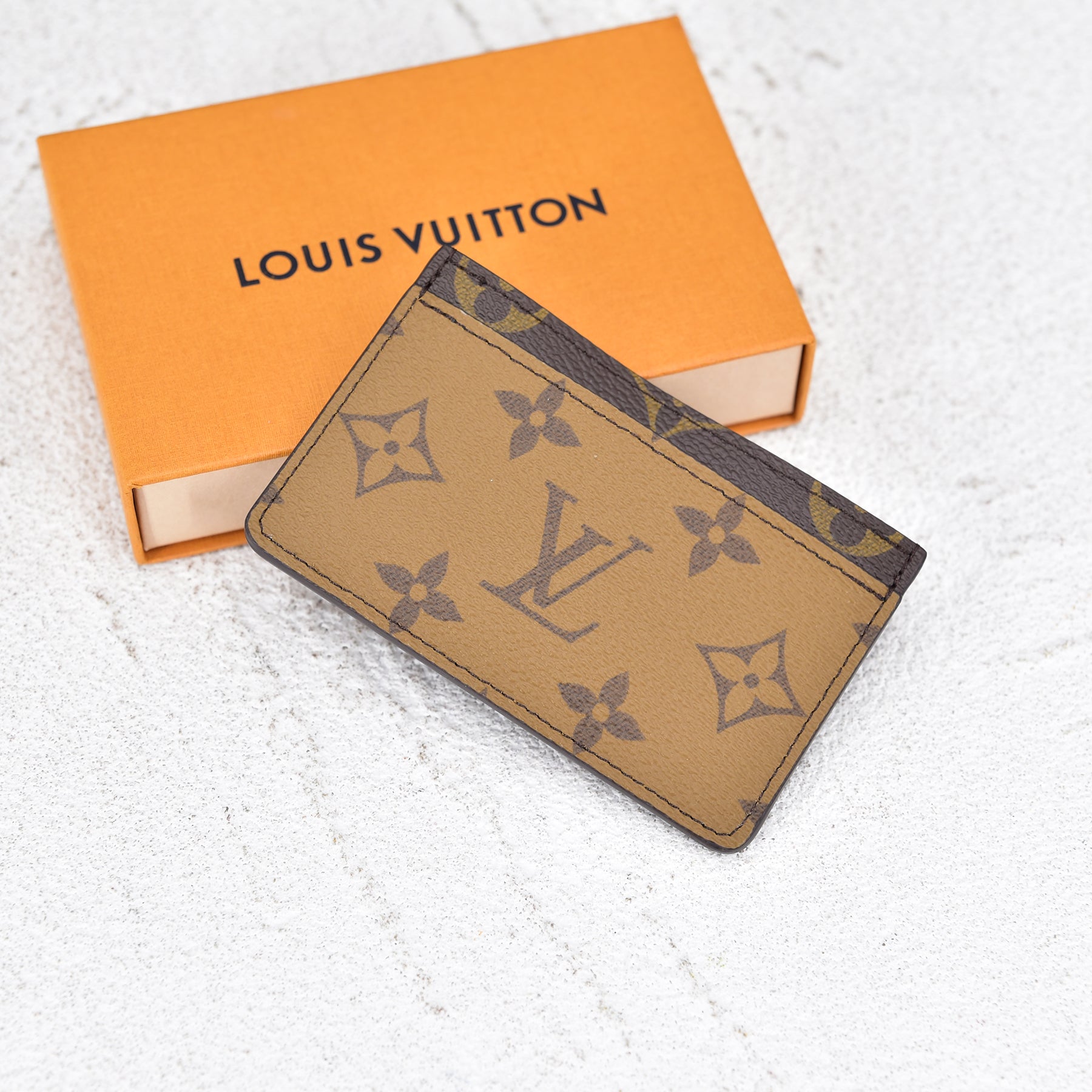 Louis Vuitton Monogram Reverse Card Holder