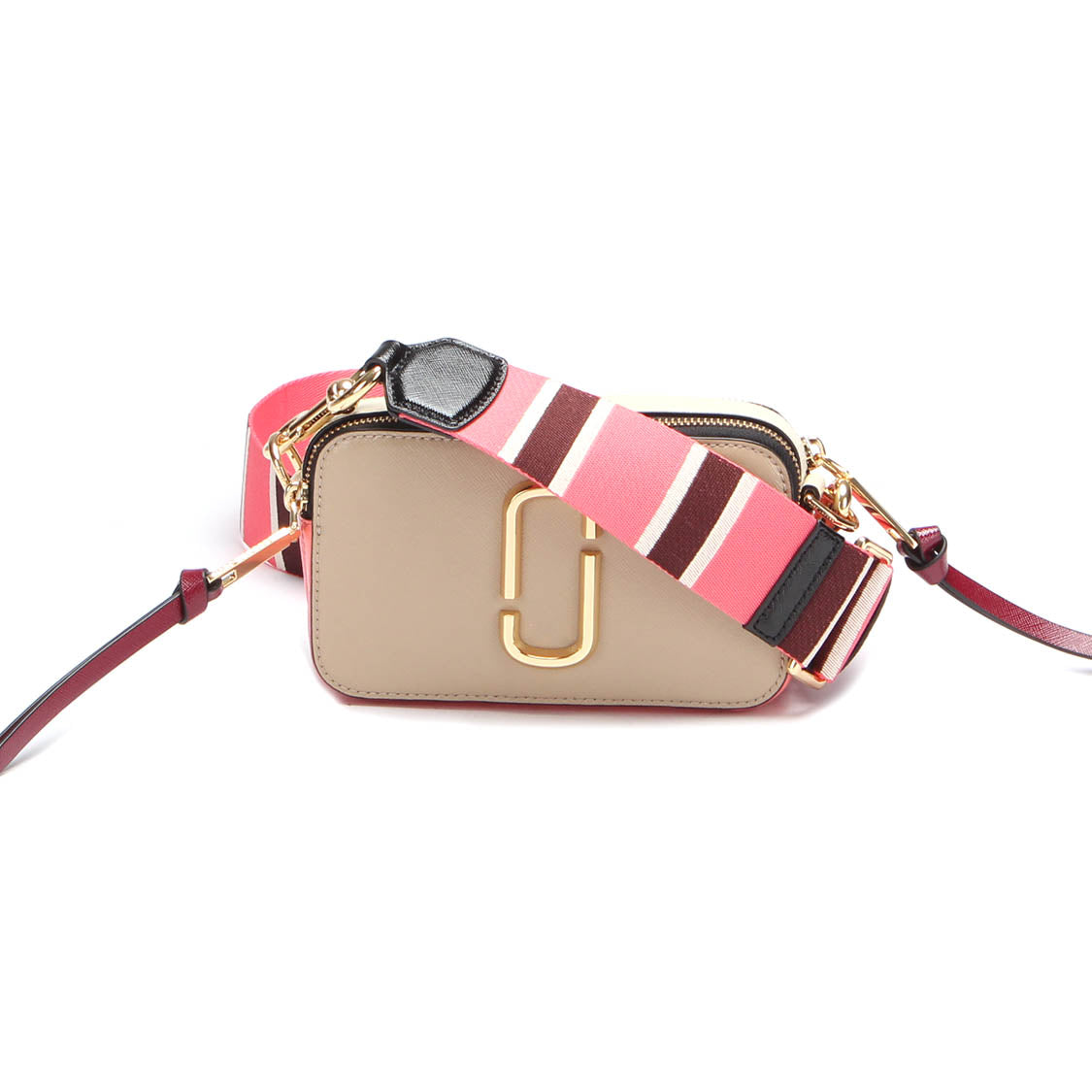 Snapshot Saffiano Leather Crossbody Bag