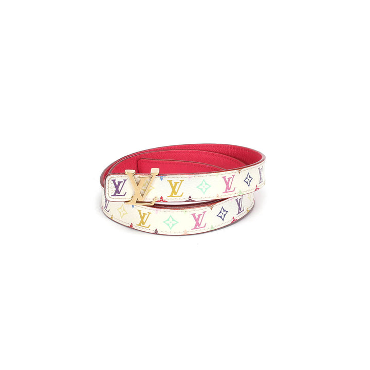 Monogram Multicolore Reversible Belt