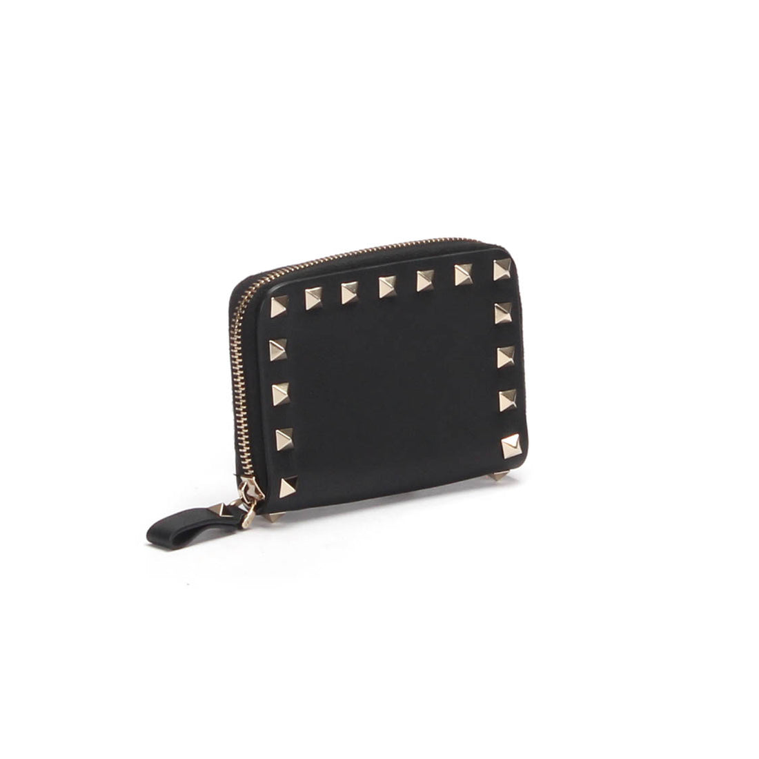 Rockstud Leather Coin Purse