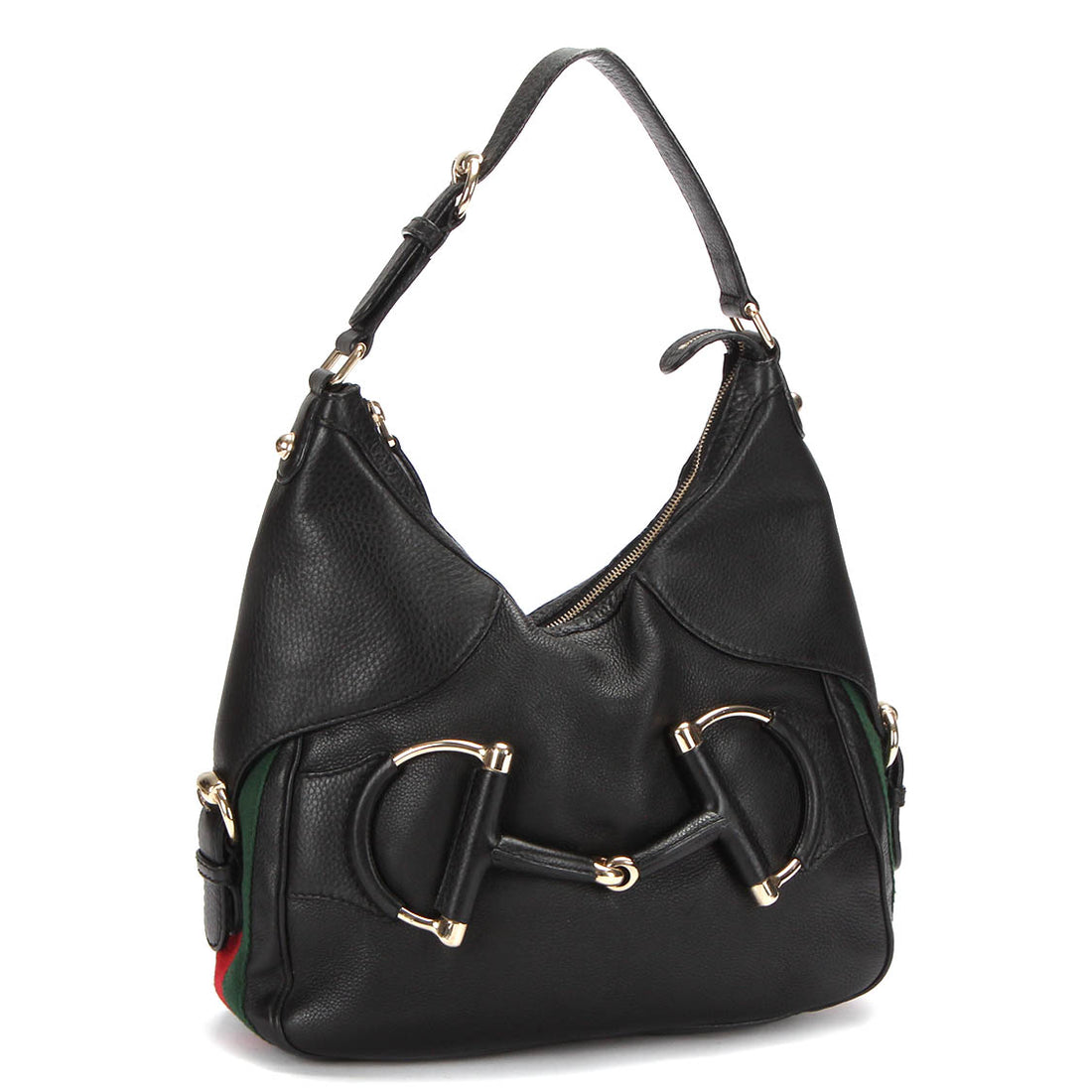 Horsebit Web Hobo Bag 247604