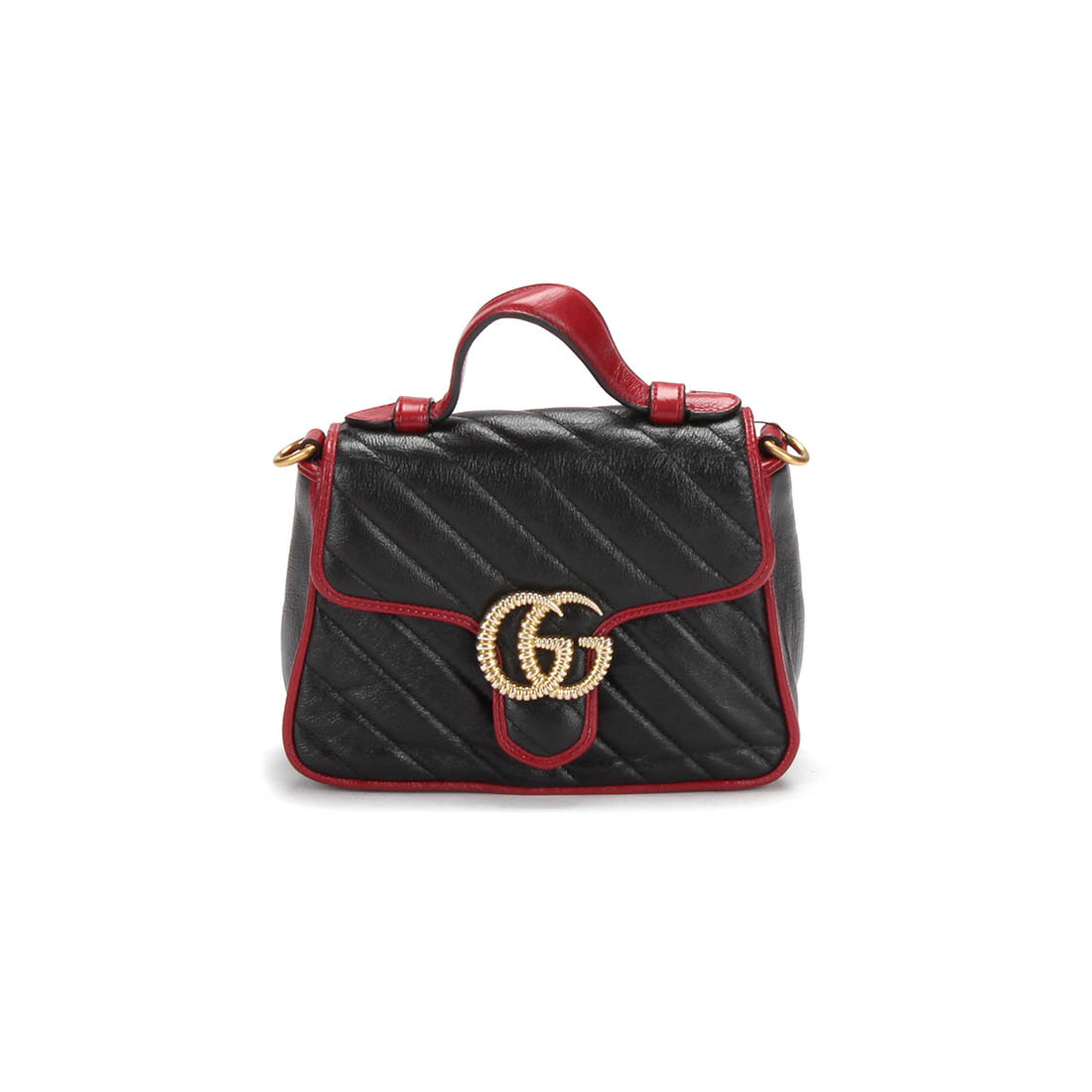 GG Marmont Mini Top Handle Bag 583571