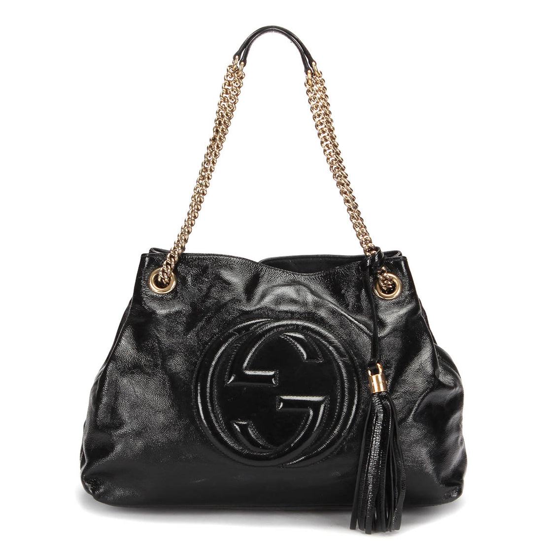 Soho Leather Chain Shoulder Bag 308982