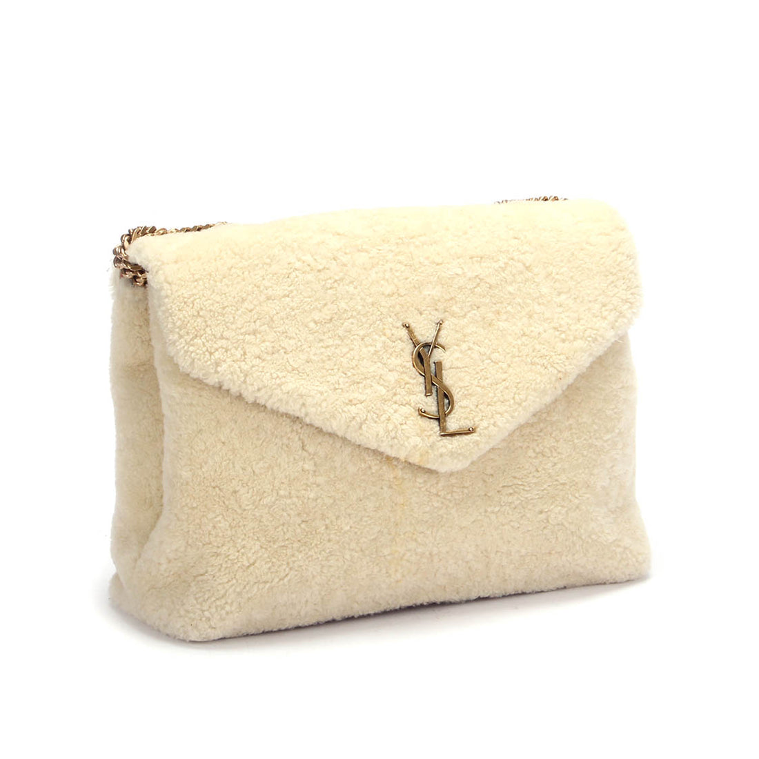 LouLou Shearling Shoulder Bag