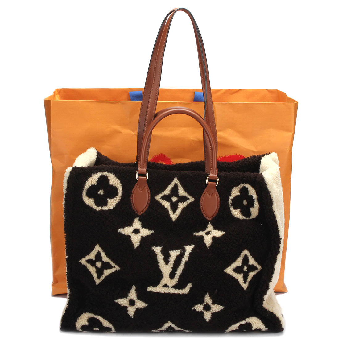 Louis Vuitton, Bags, Louis Vuitton Fleece Teddy Onthego Gm Tote