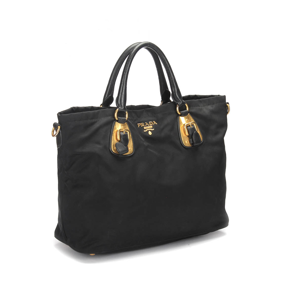 Prada Tessuto Handbag Canvas Handbag in Good condition