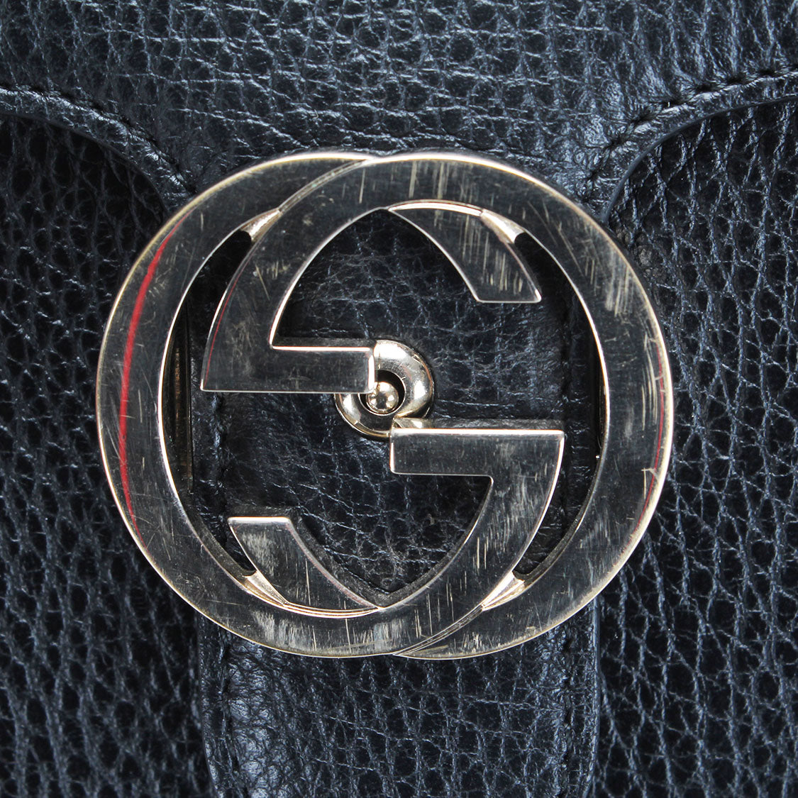 Small Interlocking G Leather Shoulder Bag