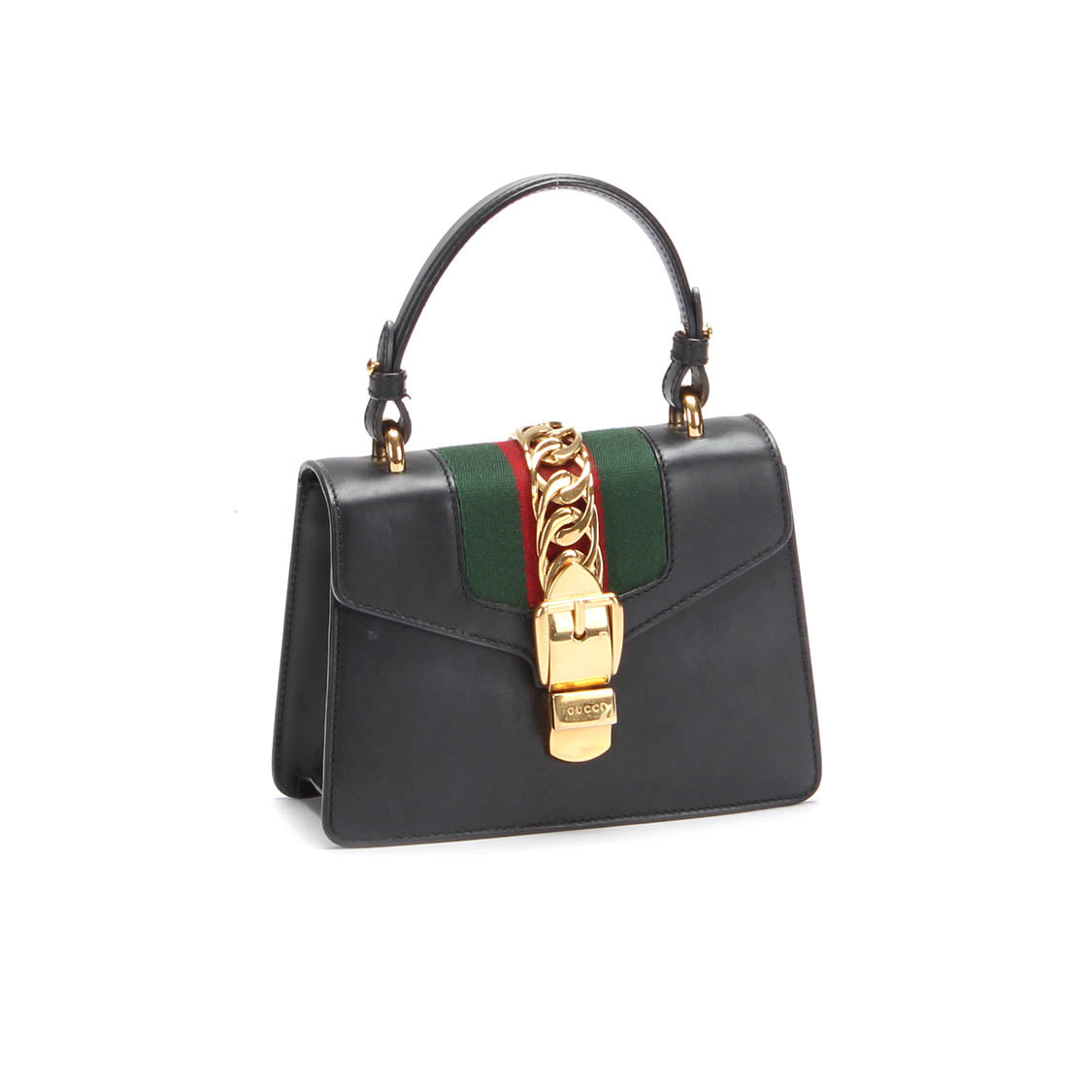 Mini Sylvie Leather Shoulder Bag 470270