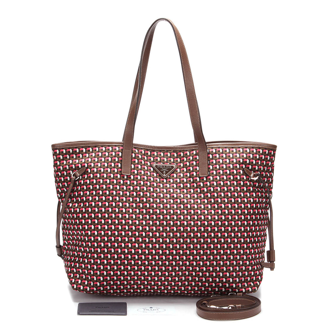 Tessuto Geometric Print Tote Bag