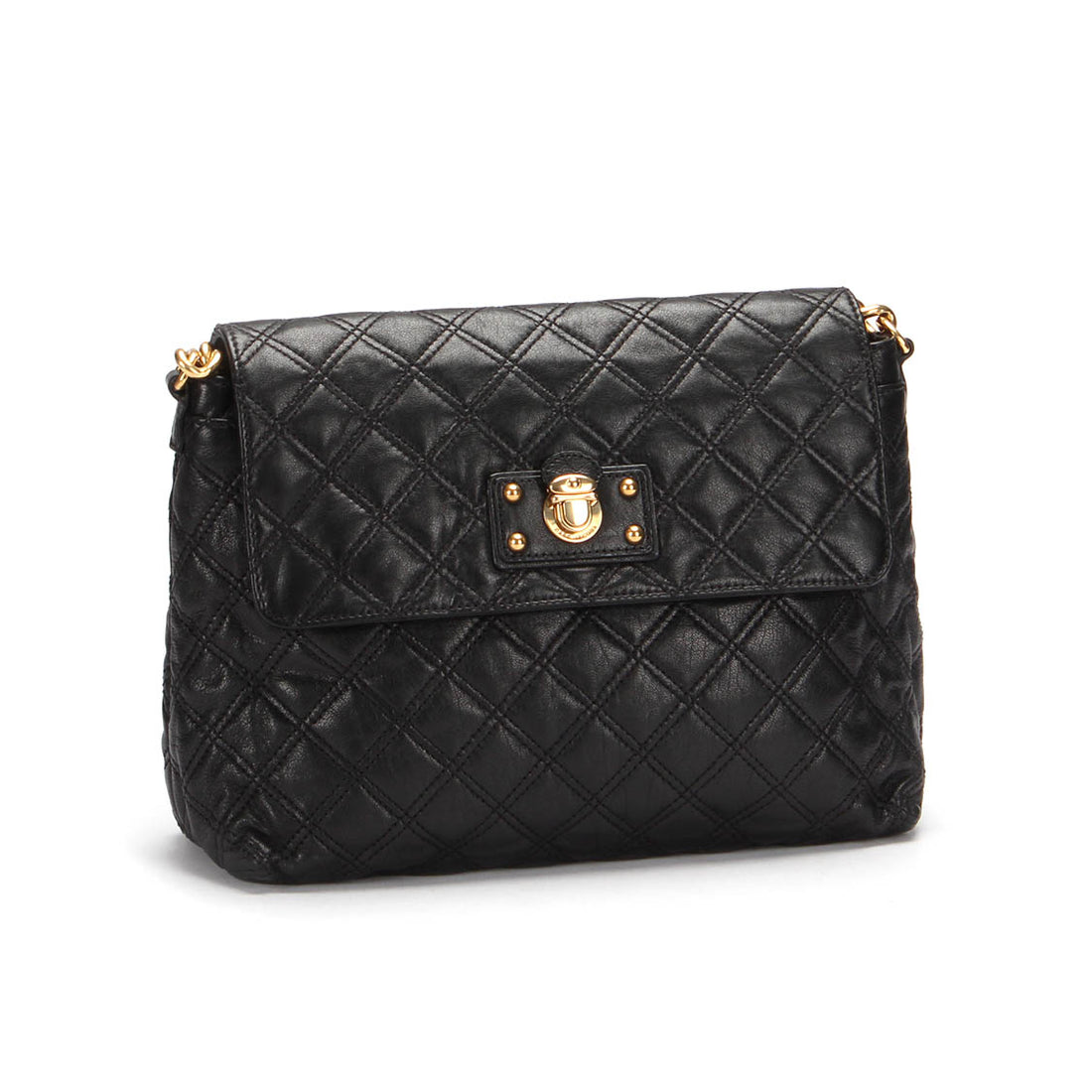 Quilted Leather Chain Bag