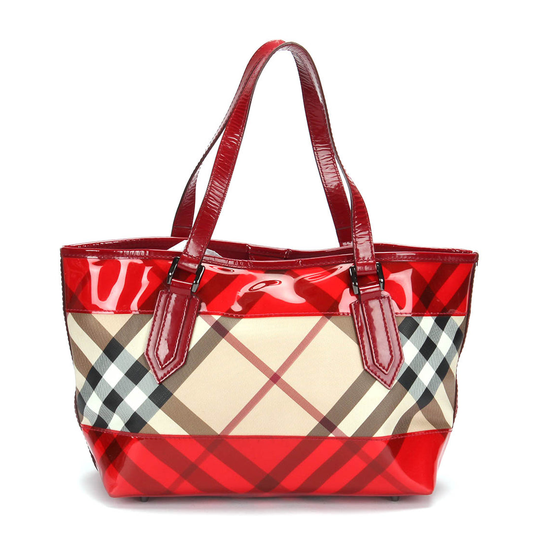 Supernova Check Tote Bag