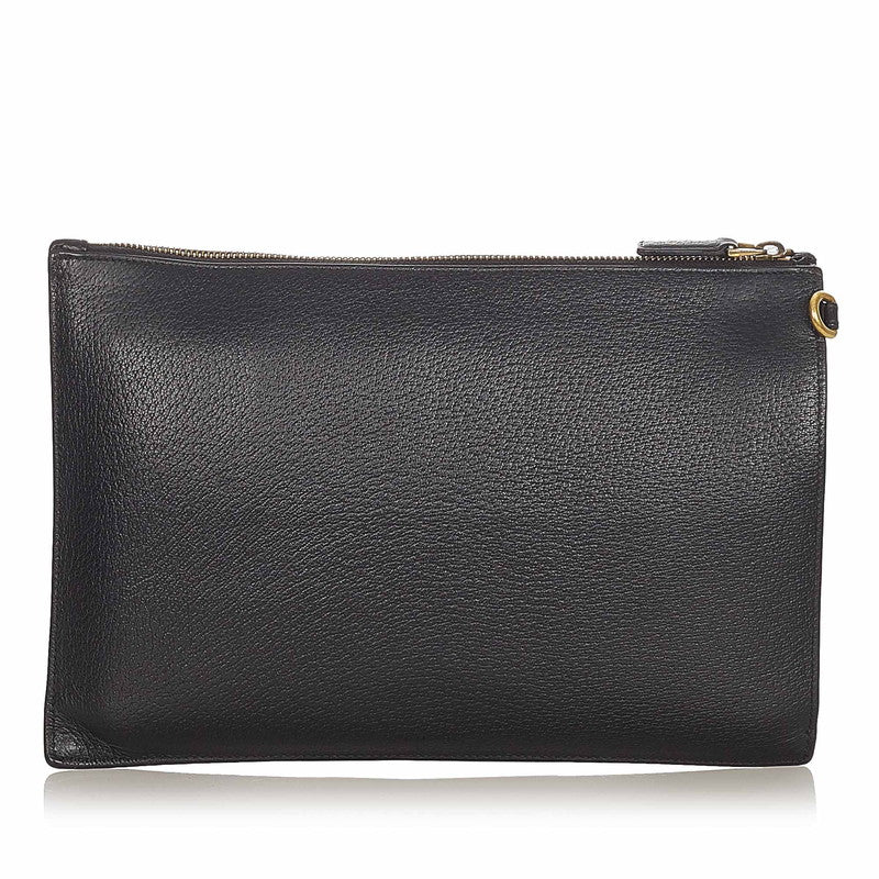 GG Marmont Leather Pouch 475317