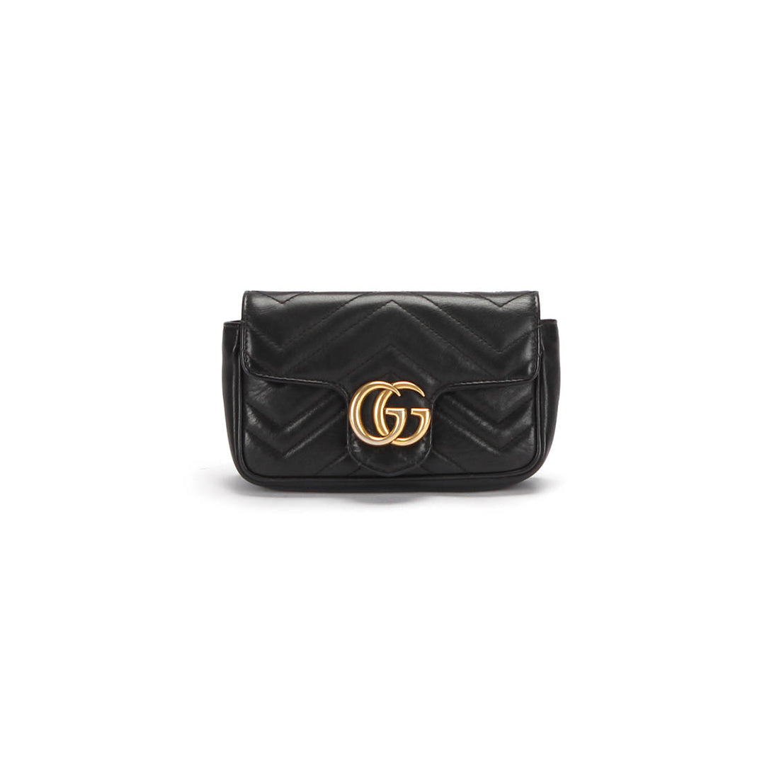 Super Mini GG Marmont Matelasse Crossbody Bag 476433