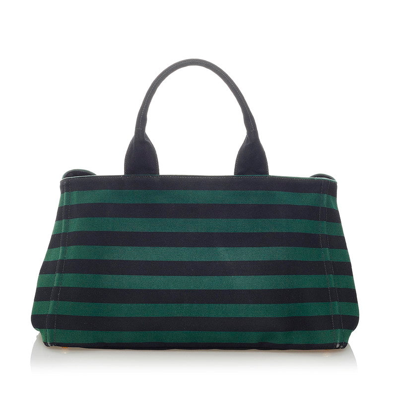 Striped Canapa Handbag B1872B