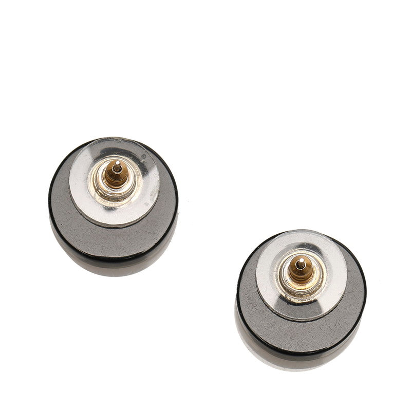 CC Rhinestone Clip-on Earrings
