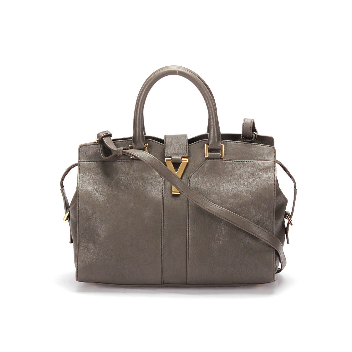 Leather Y Cabas Bag 400666