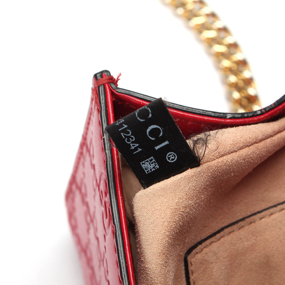 Small Guccissima Padlock Shoulder Bag  409487