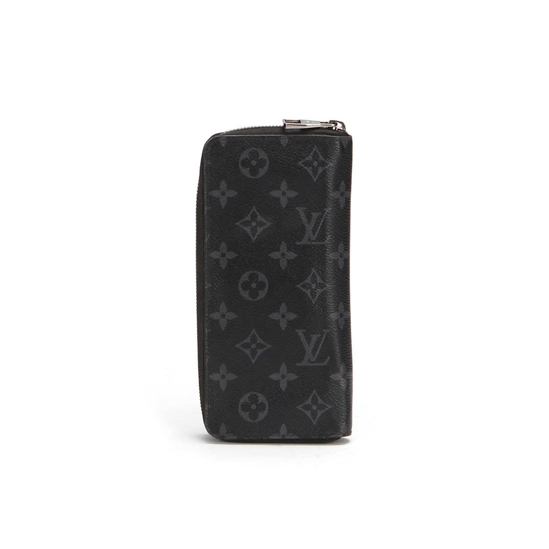 Louis Vuitton Vertical Zippy Wallet Monogram Eclipse Black/Gray
