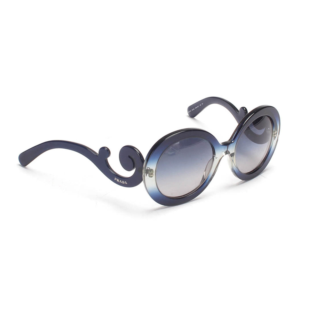 Baroque Round Tinted Sunglasses SPR 27N