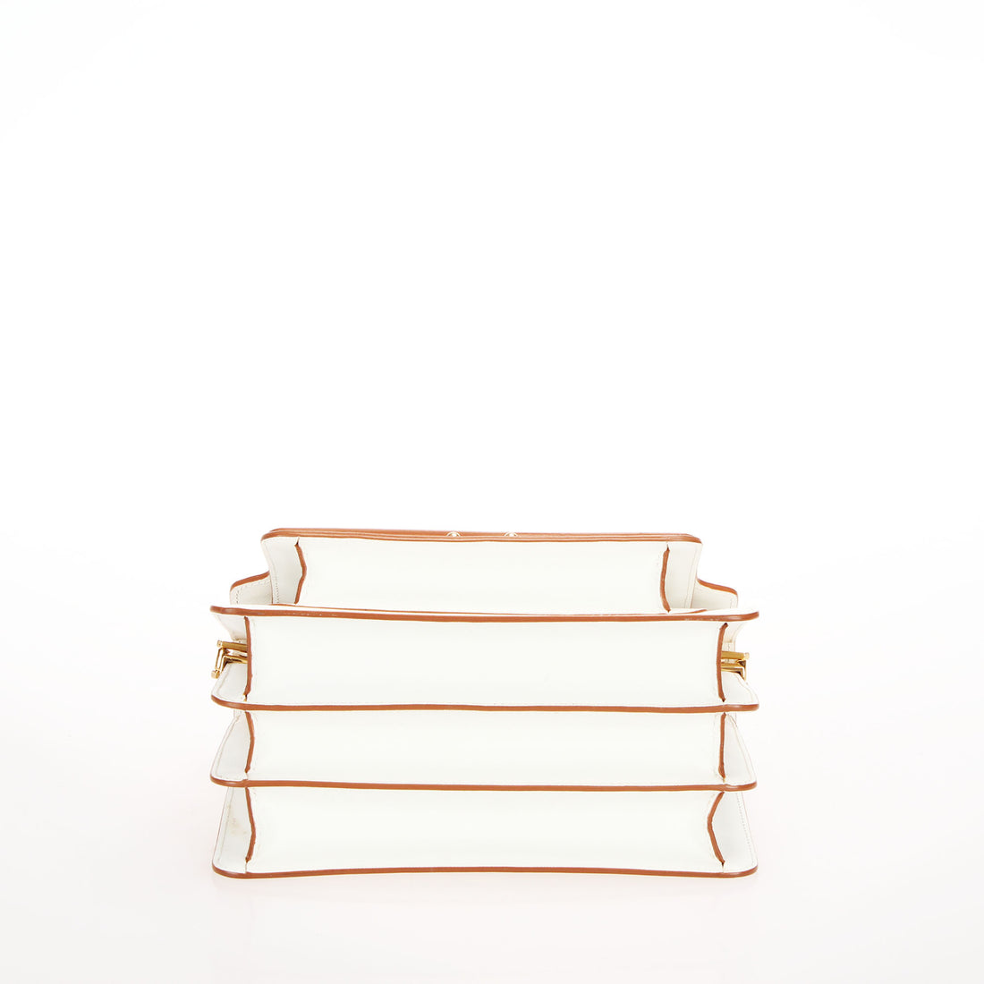 Trunk Leather Crossbody Bag