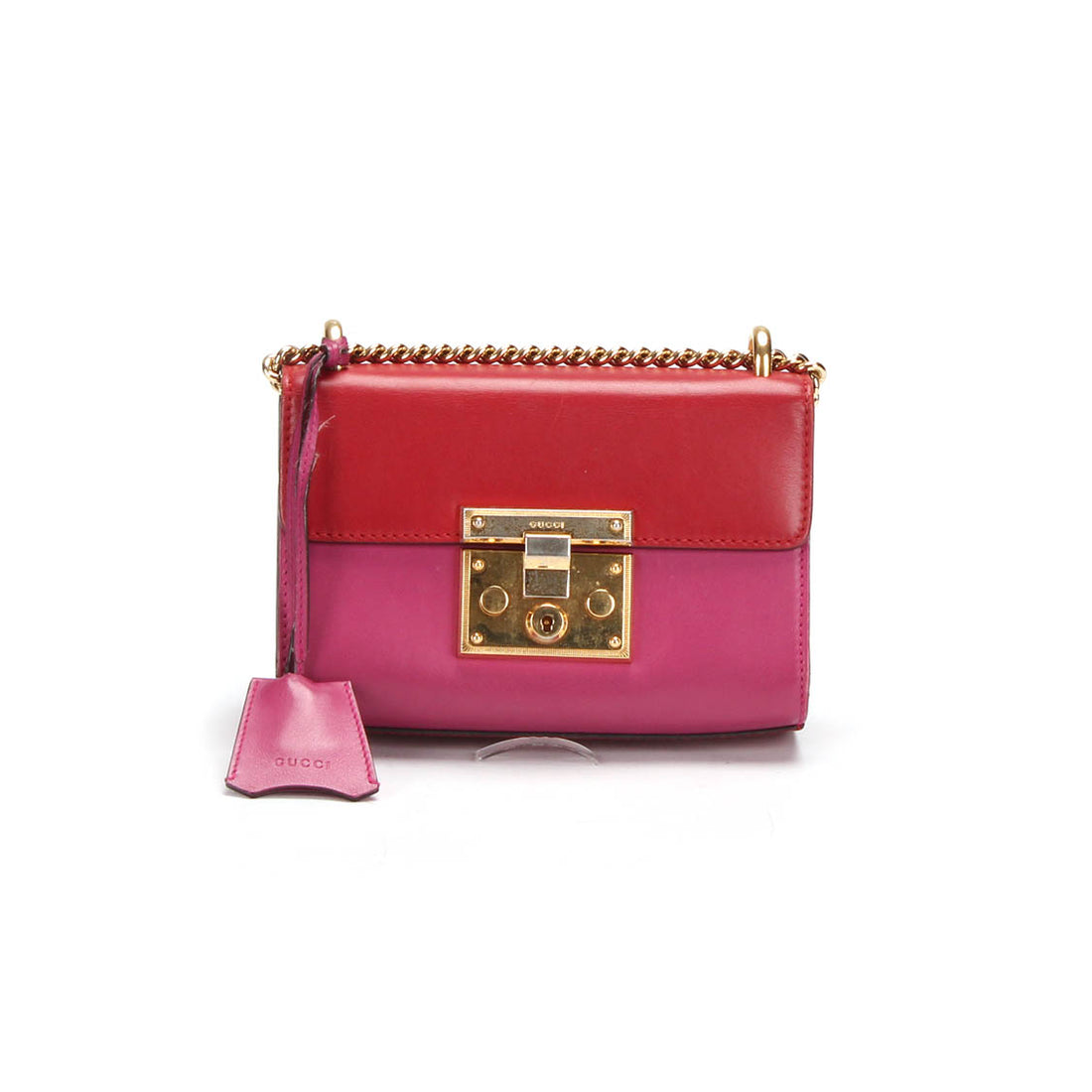 Small Guccissima Padlock Shoulder Bag 409487