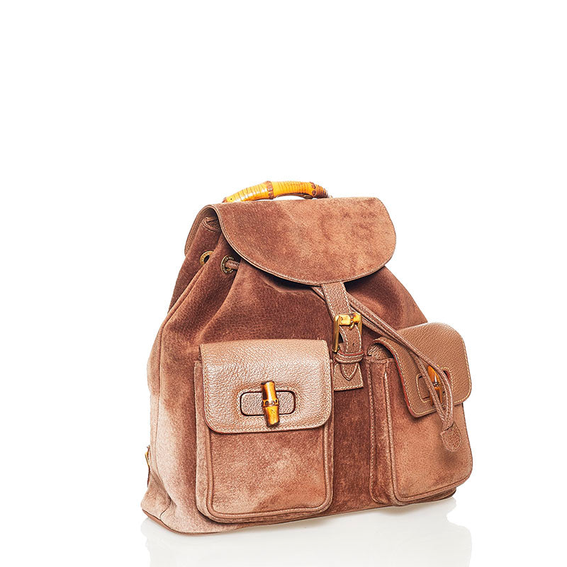 Bamboo Suede Backpack 003 2058