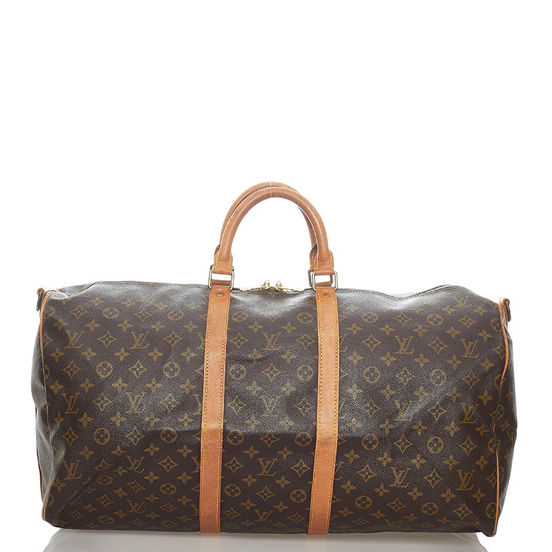 Louis Vuitton Keepall Bandouliere 55 review and try on 