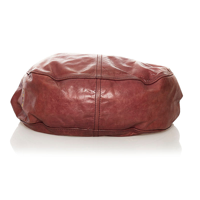 Leather Hobo Bag